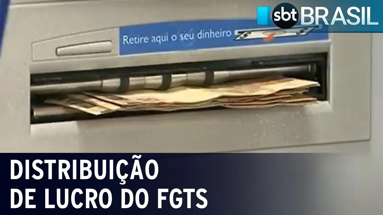Caixa Econômica libera lucros do FGTS | SBT Brasil (27/07/23)