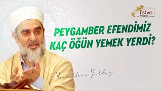 293) Peygamber Efendimiz Kaç Öğün Yemek Yerdi?