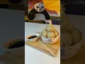 Kung Fu Panda Dumplings 🥟 🐼 #kungfupanda #dumplings #cooking #food #movie