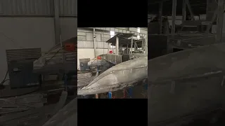 A tour of performance catamaran hull 2. #welding #sailingboat #boatbuilding #aluminiumfabrication