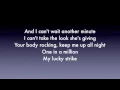 Lucky strike - Maroon 5 ( Lyrics ) perfect audio