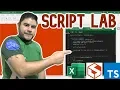 Script Lab Import your first TypeScript or Javascript Snippet URL or YAML in Excel