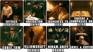 Every SPOOKY Ritual Of The Freemasons Explained in Detail
