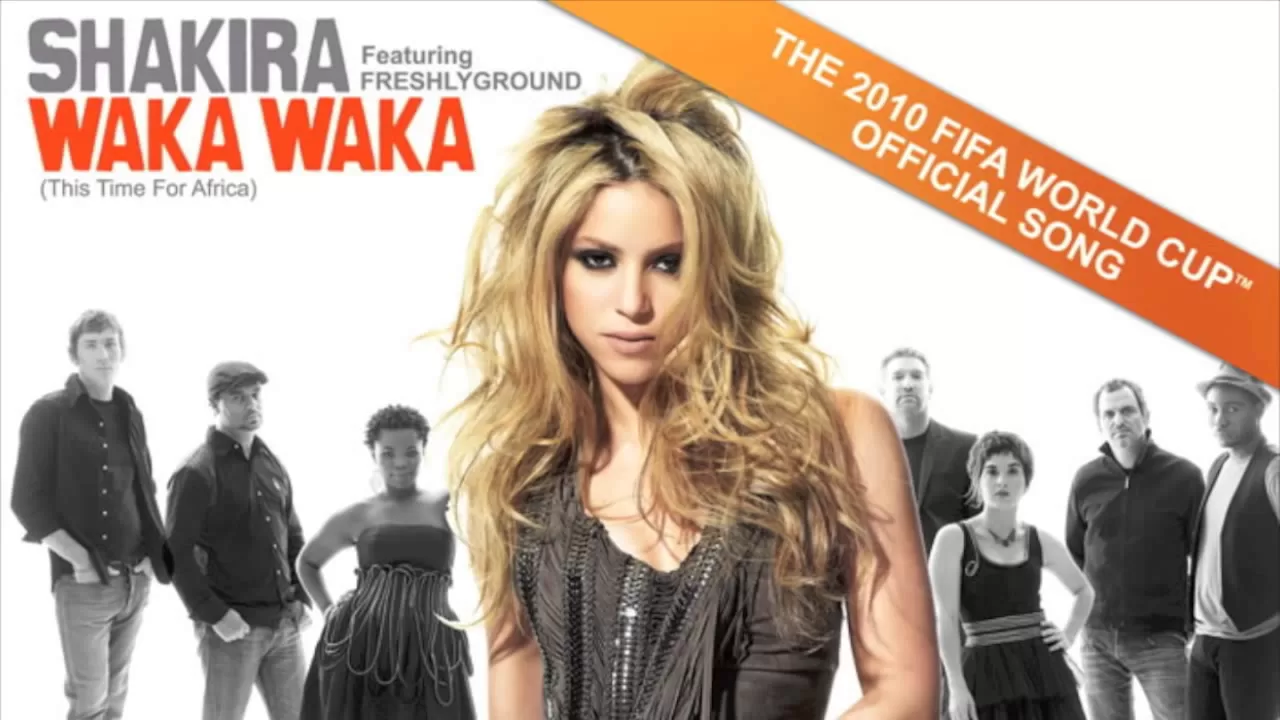 Shakira feat Freshlyground: Waka Waka (This Time For Africa) OFFICIAL