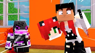 Mi hice pasar por mi AMIGA para MATAR a NACHO en Minecraft