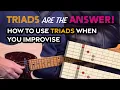 Download Lagu Triads are the answer!  Use Triads to up your game when improvising on guitar - Guitar Lesson- EP485