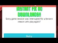 Wormate io error INSTANT FIX No Downloads