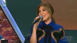 يارا تغني معذبني الهوى لايف من برنامج لهون و بس ديو مع هشام حداد      دندنها