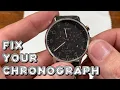 How to Fix and Reset Your Timex Waterbury Chronograph in Two Minutes