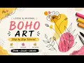 How to Make Cool Flower Art Fast Boho Style with Acrylic