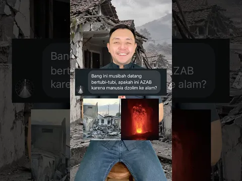 Musibah ini AZAB karena manusia dzolim ke alam apa bukan? #shorts