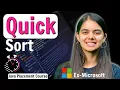 Quick Sort For Beginners Java Placement Course ApnaCollegeOfficial