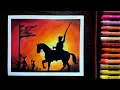 Download Lagu Chatrapati Shivaji maharaj drawing || Oil pastels drawing