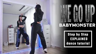 BABYMONSTER WE GO UP Dancetutorial Step By Step EXPLAINED 