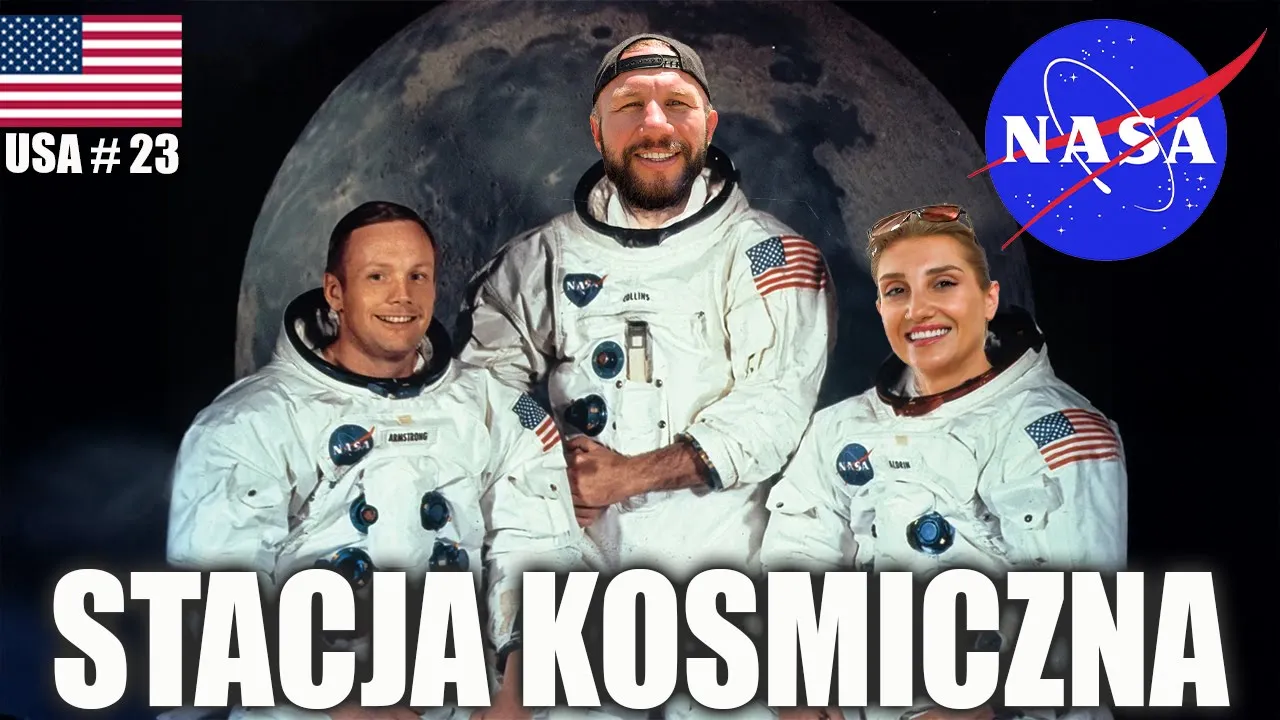 Jak wygląda stacja kosmiczna NASA? Czy wierzysz w lądowanie na księżycu? APOLLO (Orlando) USA 🇺🇸