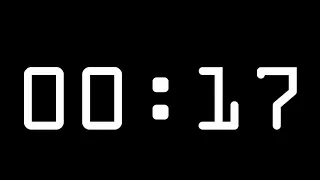 17 Second Timer with Alarm Count Up Stopwatch