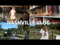 NASHVILLE TRAVEL VLOG Broadway Shopping on 12 South Relaxing Stay in the Countryside