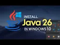 How to Install Java JDK in Windows 10