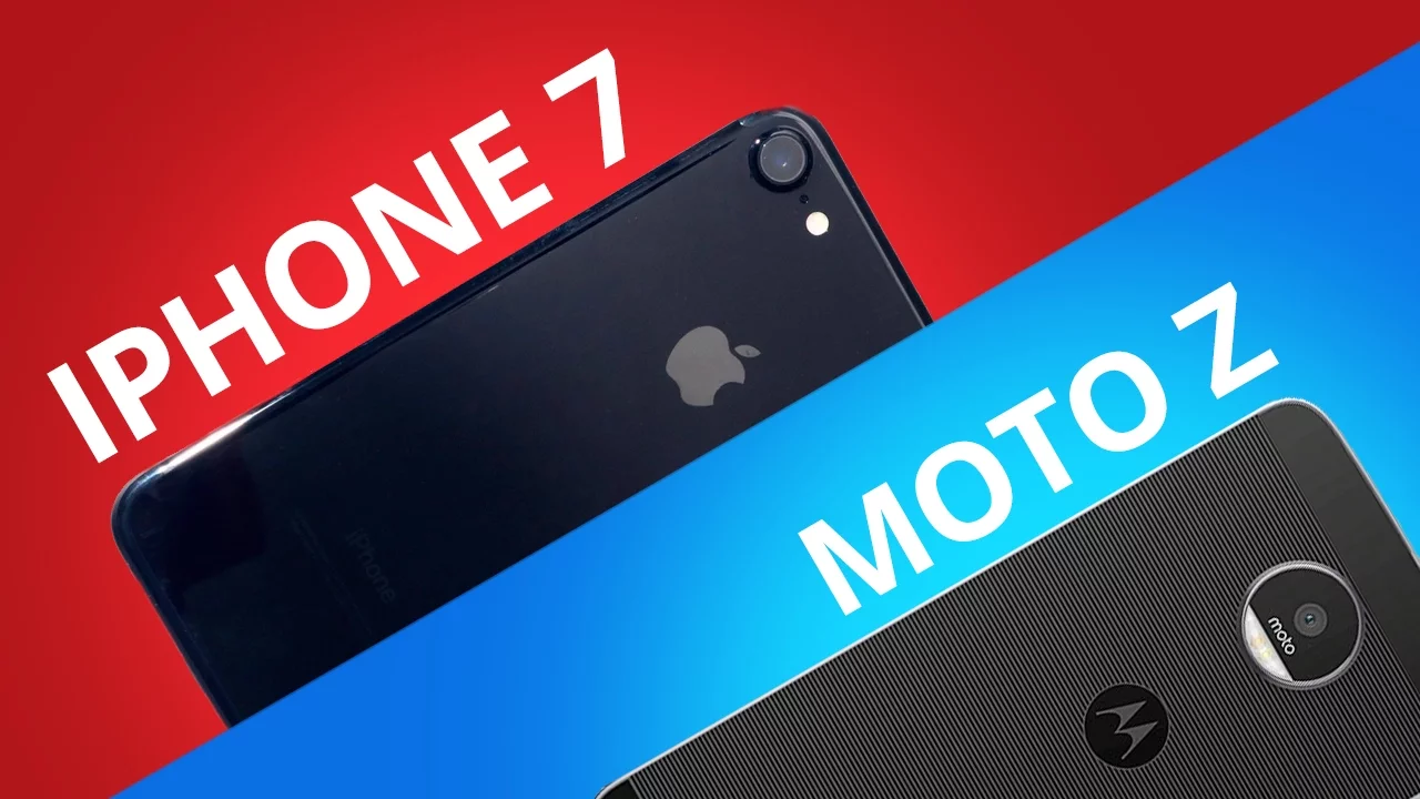 Moto Z VS iPhone 7 [Comparativo]