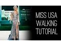 Miss USA How-to Walk Like Miss USA with Lu Sierra