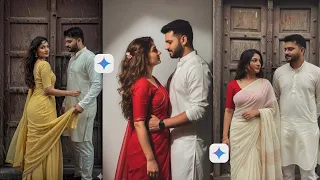 Couple Photo Edit Gemini Prompt | Gemini Retro Couple Photo Editing | Couple Ai Retro Photo Editing