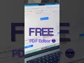 Best FREE PDF Editor Ever