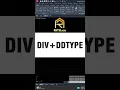 15 DIV DDPTYPE - AUTOCAD COMMAND
