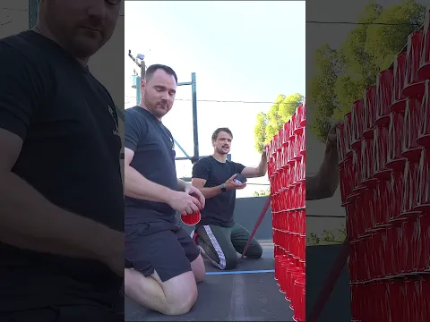 Cup jump battle Garret vs Asher 2020