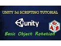 3 Unity3d Tutorial - Basic Object Rotation