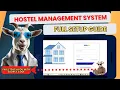 Hostel Management System Setup with XAMPP MySQL - Beginner s Guide Free Code