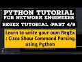 Parse Cisco show commands using Python RegEx Parser Part Version Hostname Model Parser