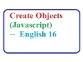 How to Create Objects in Javascript -