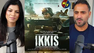 ikkis trailer reaction agastya nanda u0026 dharmendra true story of a war hero