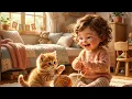 [AI Music] Little Paws and Tiny Hands 🐾 | Sweet & Cheerful Toddler & Kitten Song | Produced by Nana