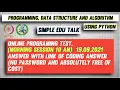 19 September Morning Session NPTEL Programming Data Structures And Algorithms Using Python
