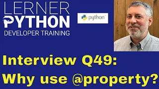 Python interview question Full-name property