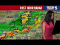 Severe Weather Coverage of Tornado-Warned Storm in Kansas City Area