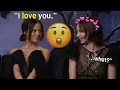 Jenna Ortega flirting with everyone in the Wednesday Cast for 6 minutes straight