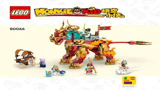 LEGO instructions - Monkie Kid - 80066 - Mythical Creature Qilin