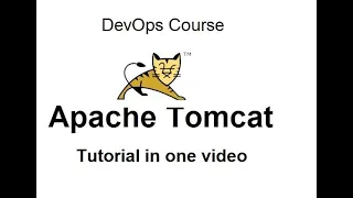 Tomcat Server Tutorial in one DevOps Tutorial for beginners
