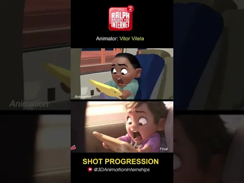 Wreck-It Ralph The Internet | Pancake Scene | Animation Breakdown