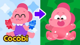 Jadi Jelly Gara-Gara Makan Jelly?!😱 | Kompilasi Lagu Anak-anak | Cocobi