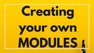 HOW TO CREATE OWN MODULES IN PYTHON CBSE CLASS - XII COMPUTER SCIENCE