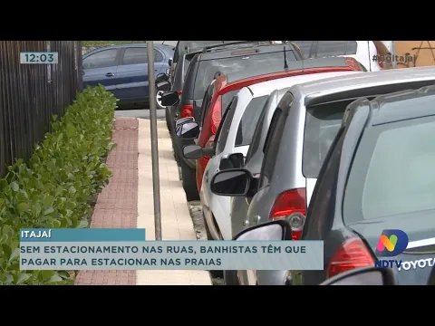 Sem estacionamento nas ruas, banhistas tem que pagar para estacionar nas praias da região