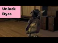 How to unlock dyes in FFXIV