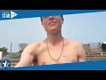 Elliot Page shows off toned physique in topless photo celebrating transjoy
