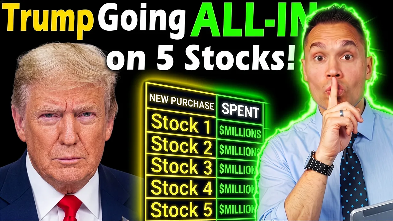 Why Trump is Buying the Dip on These 5 Iconic Stocks! 😲
