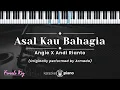 Download Lagu Asal Kau Bahagia - Angie X Andi Rianto (KARAOKE PIANO - FEMALE KEY)