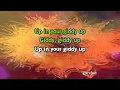 Giddy Up! - Shania Twain | Karaoke Version | KaraFun