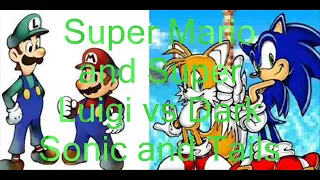 Arle And Amitie Vs 4 Random Characters Super Mario And Super Luigi Vs Dark Spine Sonic And Tails 